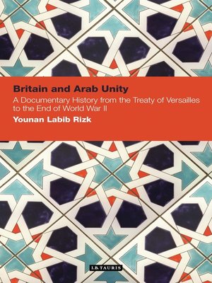cover image of Britain and Arab Unity